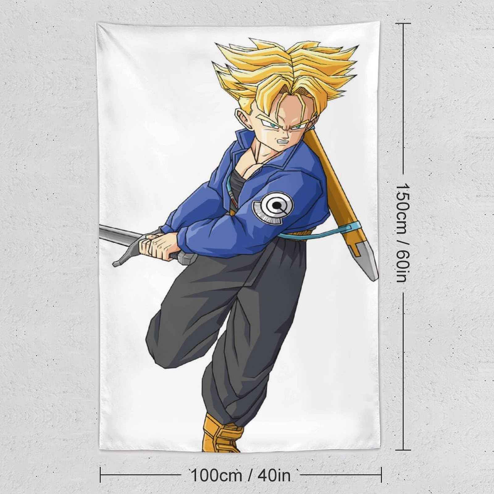 Amazon.co.jp: タペストリー ドラゴンボールZ トランクス 可愛い